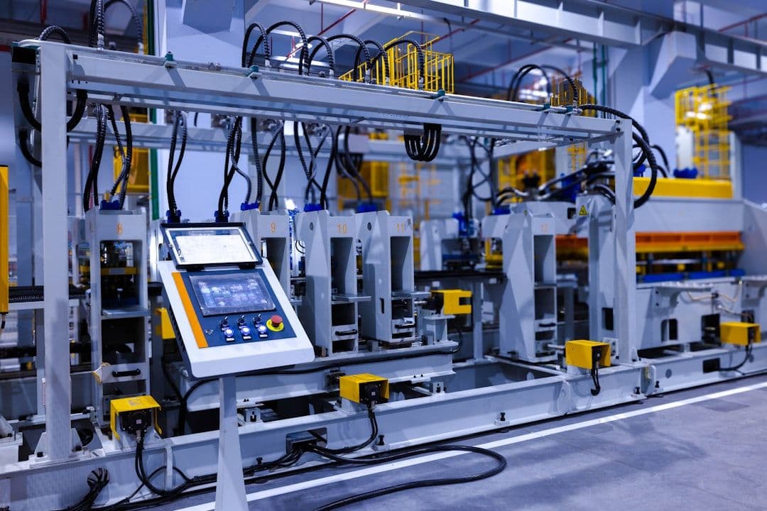 Illustration of IoT technology implementation in industrial settings