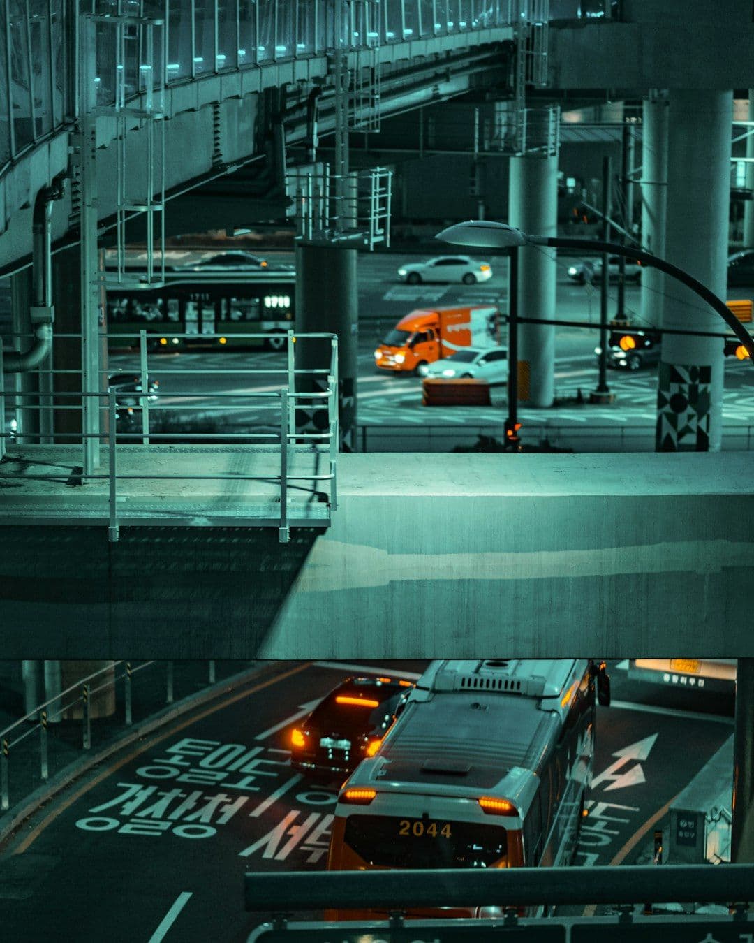 Digital artwork showing integration of logistics features by software vendors for transportation API