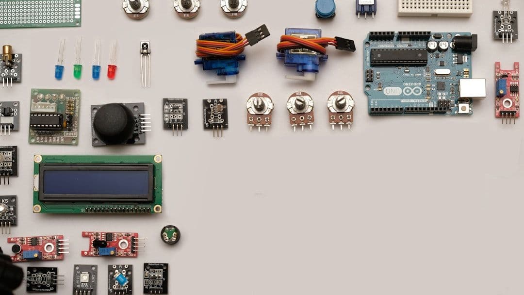 Various high-tech products illustrating extended value through IoT platform integration