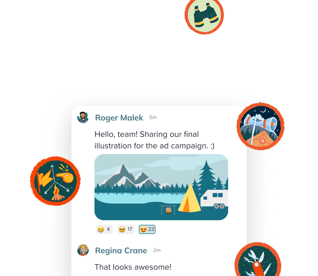 Campgrounds app background asset