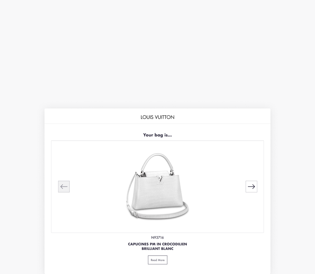 Louis Vuitton app background asset