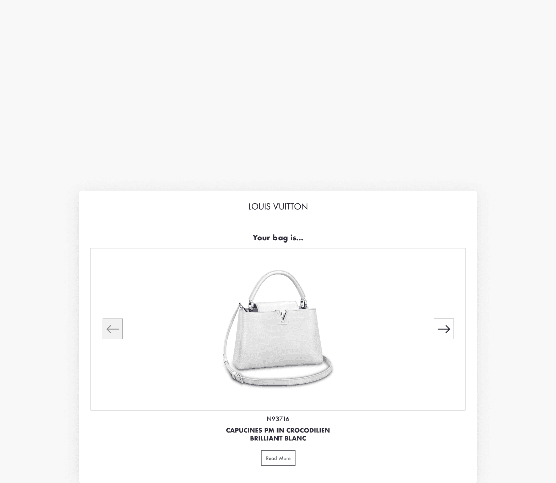 Louis Vuitton app background asset