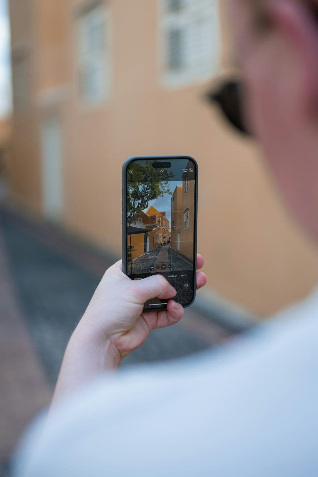 Smartphone screen showing real estate app interface