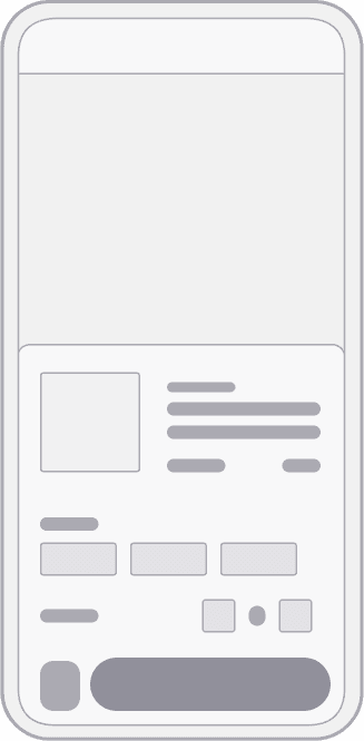 Milk & Honey app vector phone image asset