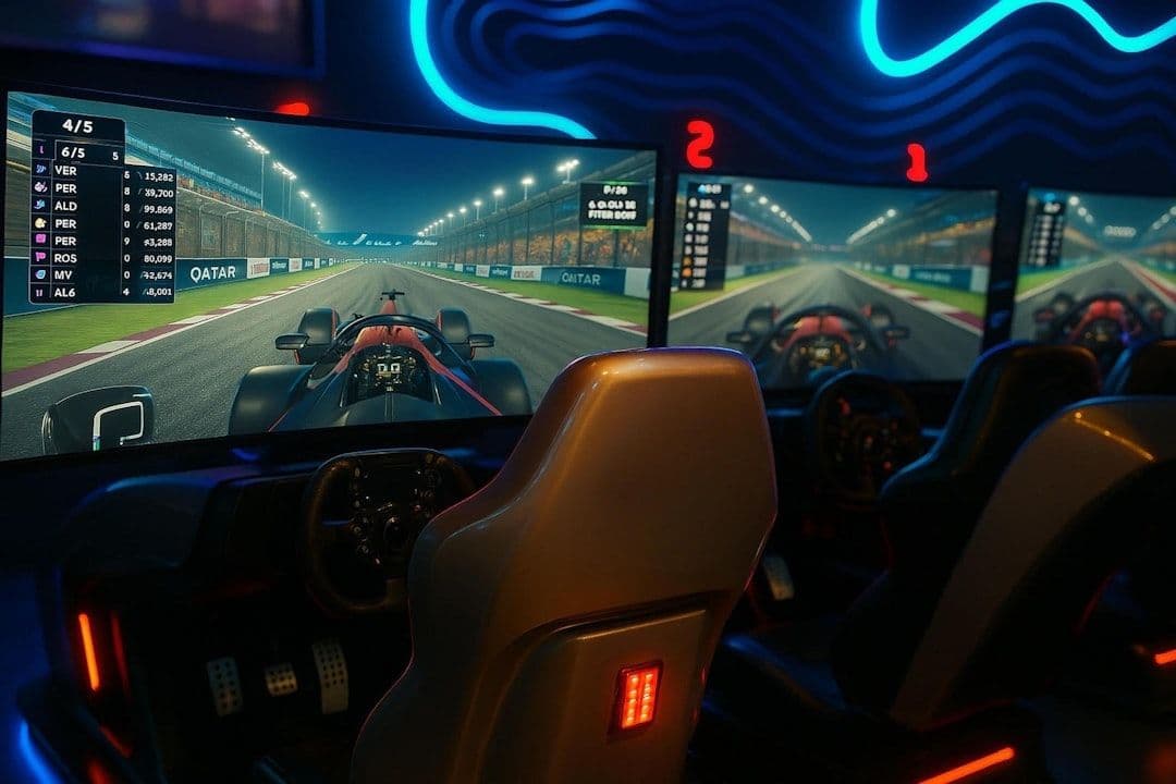 Computer screens showing interfaces of platforms for multiplayer game development.