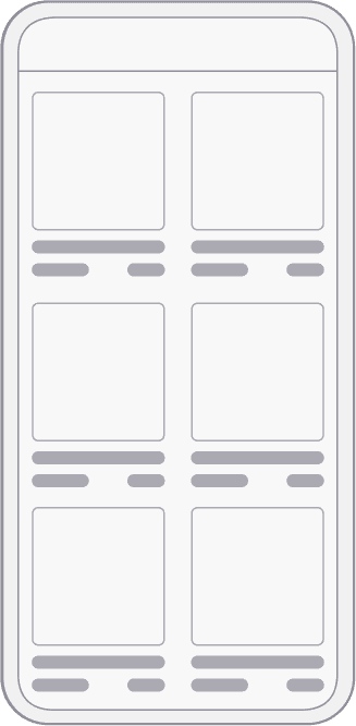 Milk & Honey app vector phone image asset