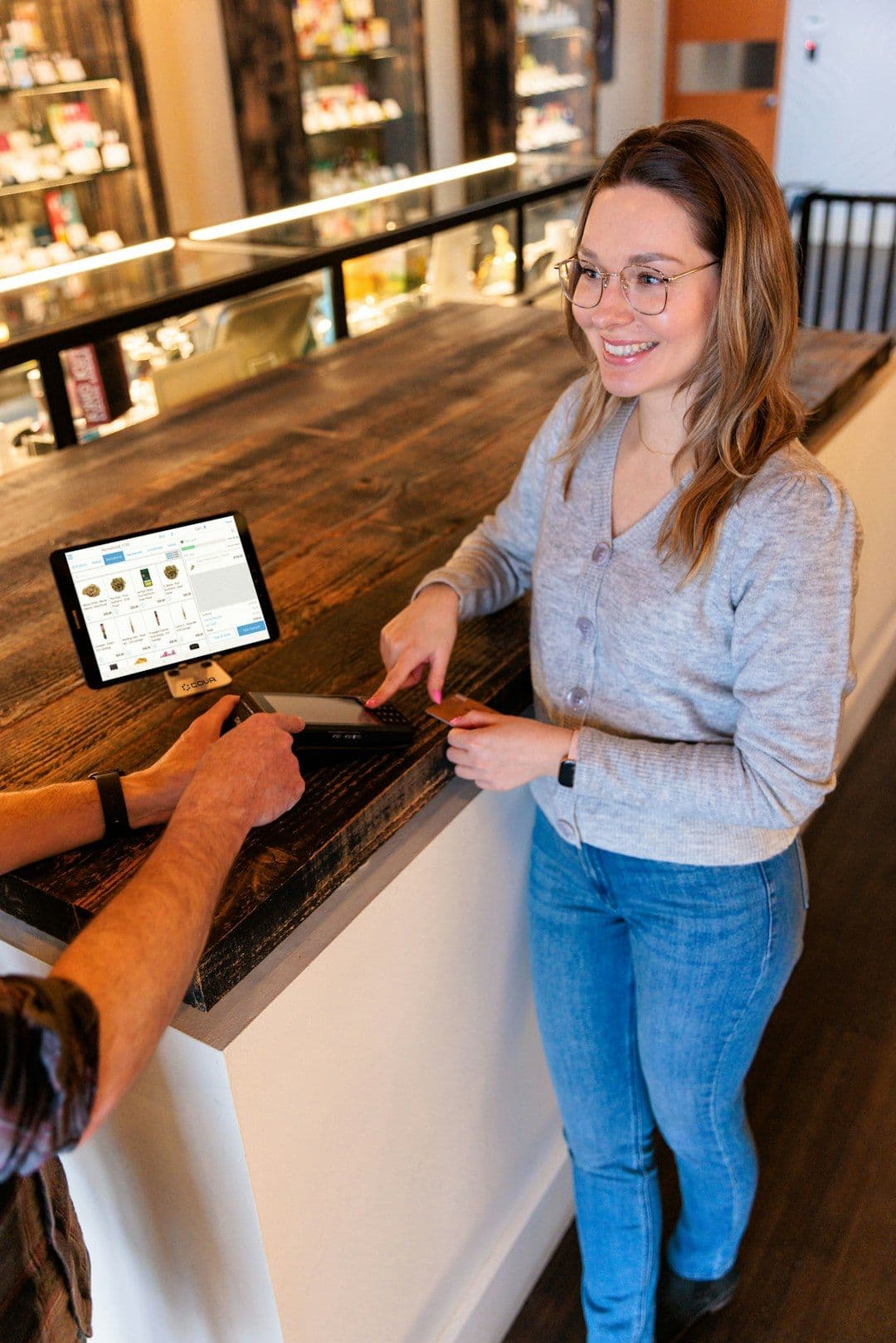Illustration of a digital interface with customer loyalty program development for e-commerce brands