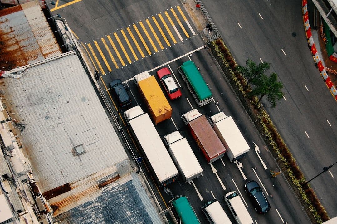 Dashboard displaying real-time delivery tracking software for logistics companies
