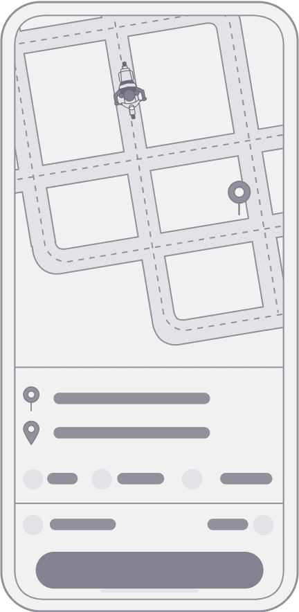 Angkas app vector phone image asset