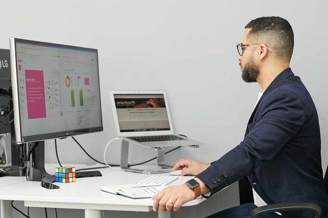 Computer screen showing live inventory data integration for sales