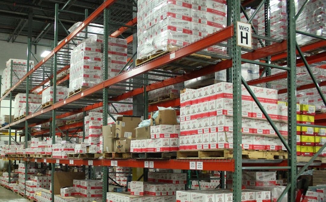 Digital interface displaying inventory management software for wholesalers