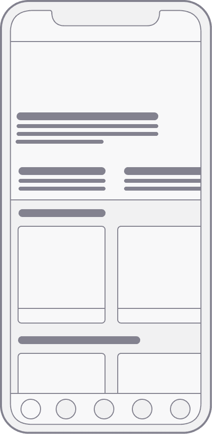 Grab app vector phone image asset