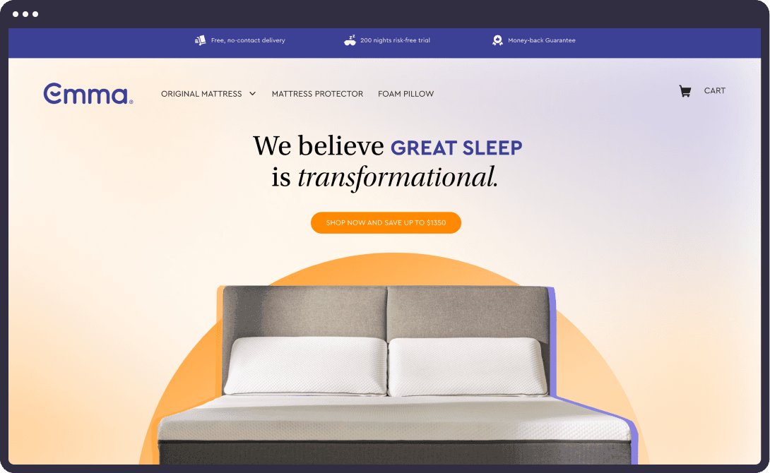 Emma app desktop screenshot image asset
