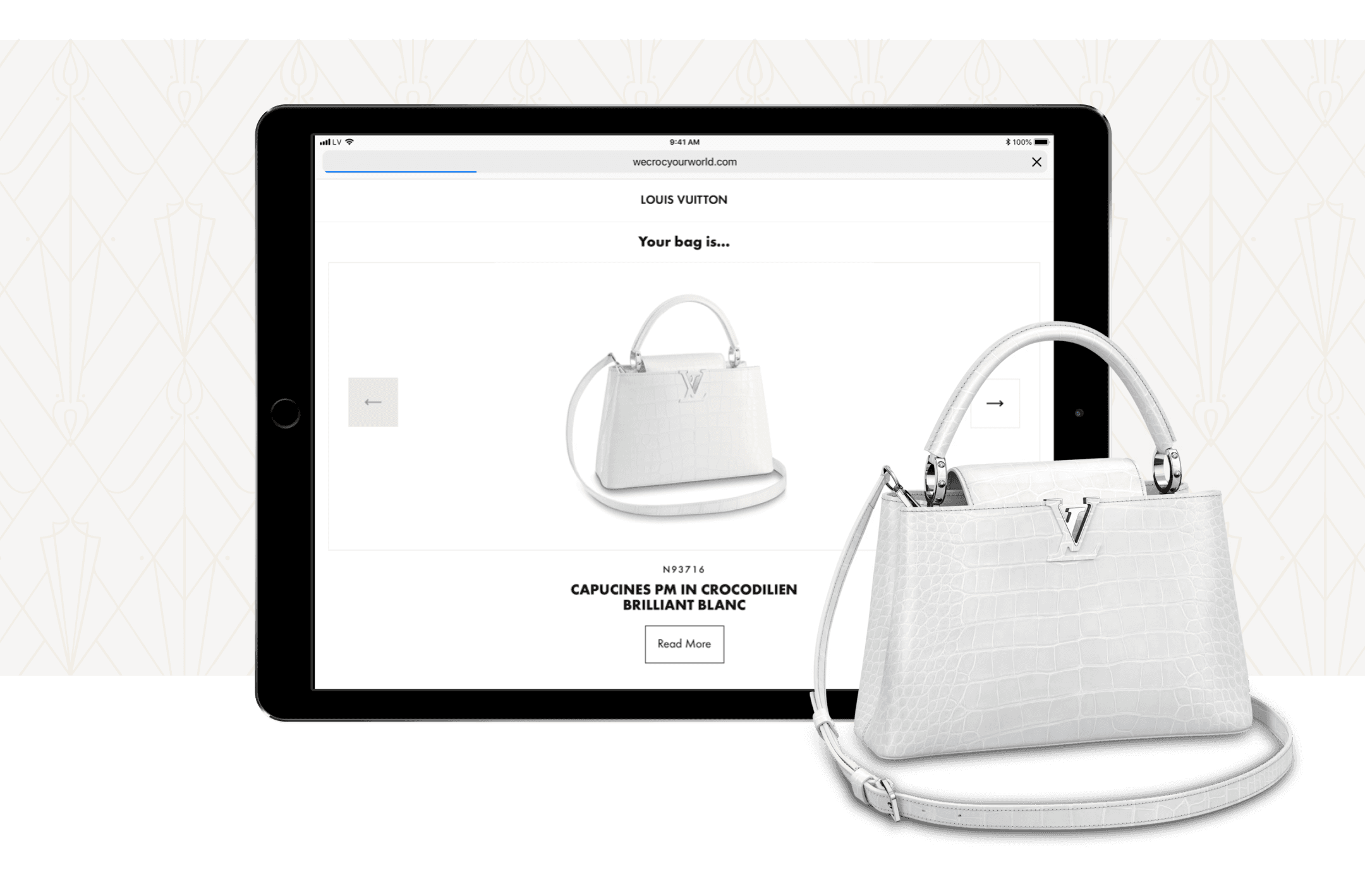 Fashion Meets Function: Designing a Stylish Web Kiosk App for Louis Vuitton’s Sold-Out Bag Event hero image